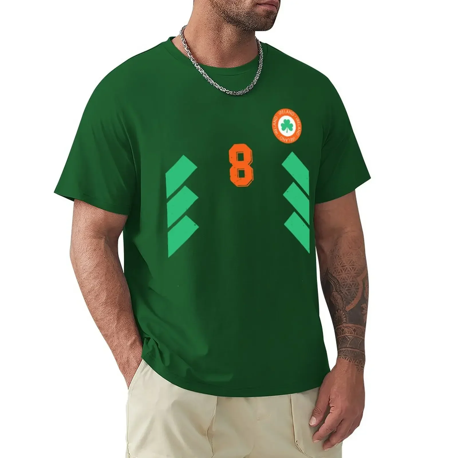 Irish Football Jersey-Inspired T-Shirt Irish Football Jersey-Inspired T-Shirt - Image 2
