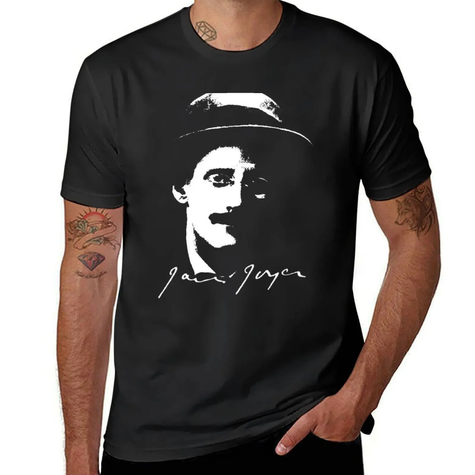 James Joyce Portrait T-Shirt James Joyce Portrait T-Shirt