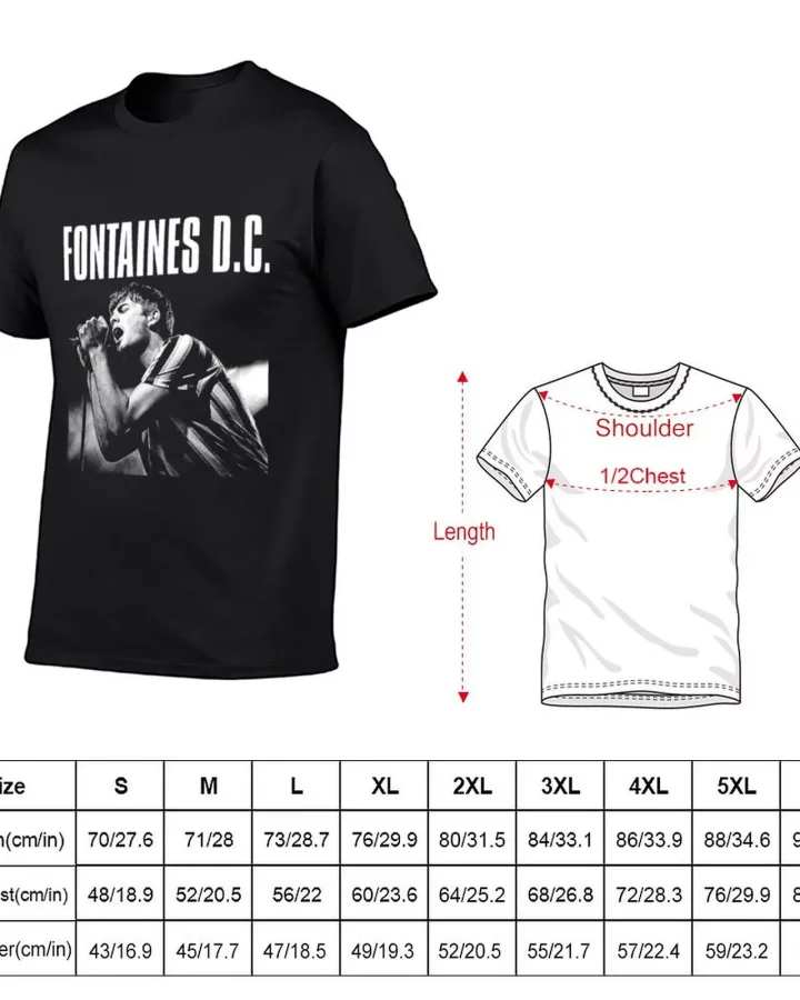 Fontaines D.C. Lead Singer Graphic T-Shirt