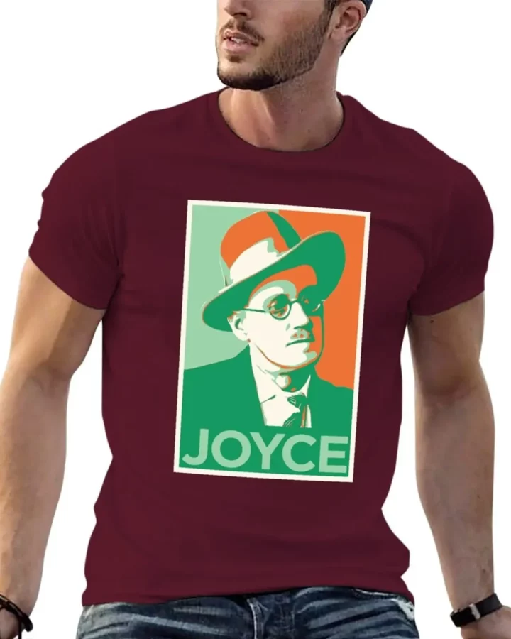 James Joyce Pop Art T-Shirt James Joyce Pop Art T-Shirt
