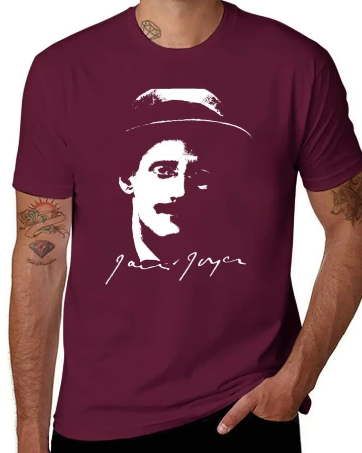 James Joyce Portrait T-Shirt James Joyce Portrait T-Shirt