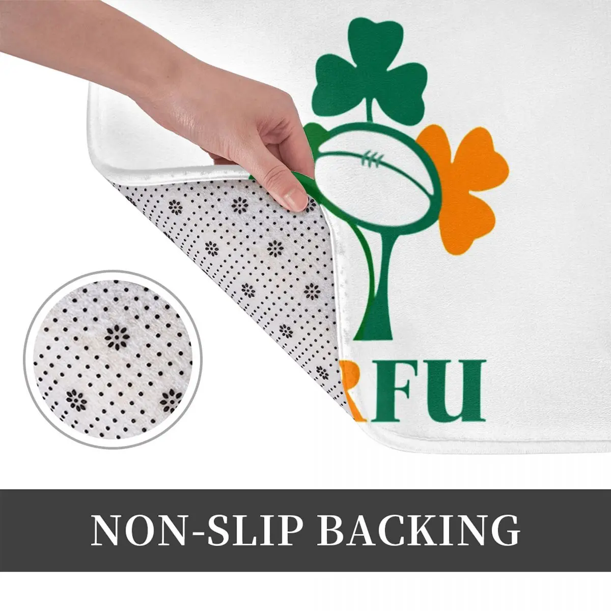 IRFU Rugby Floor Mat IRFU Rugby Floor Mat - Image 3