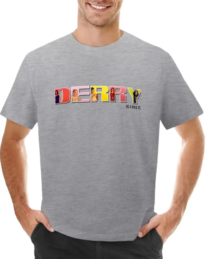 Derry Girls Multicolor Cast T-Shirt