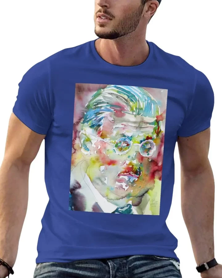 James Joyce Watercolor T-Shirt James Joyce Watercolor T-Shirt