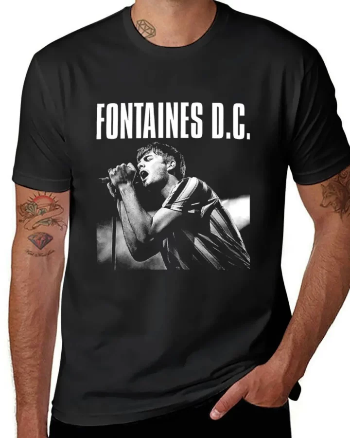 Fontaines D.C. Lead Singer Graphic T-Shirt