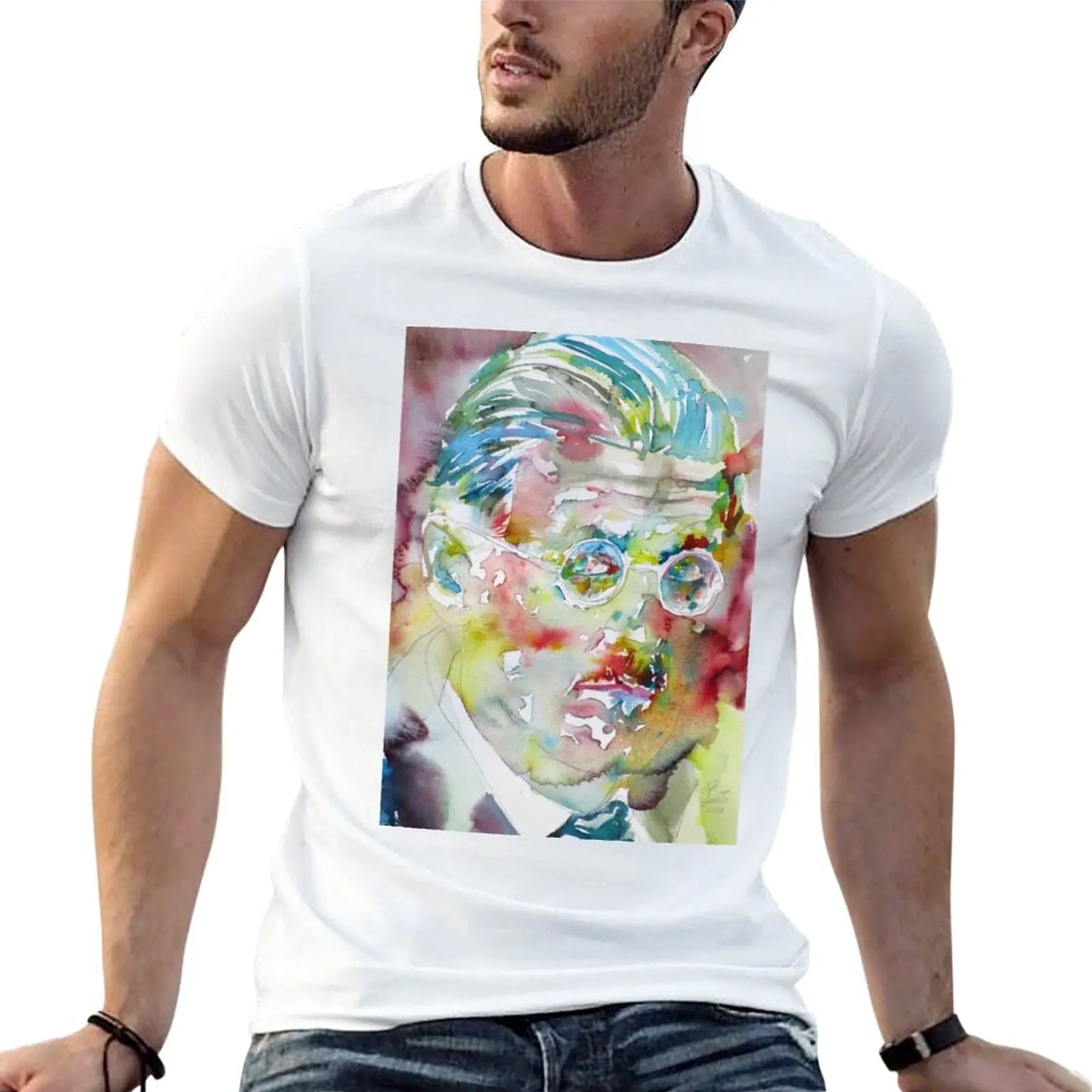 James Joyce Watercolor T-Shirt James Joyce Watercolor T-Shirt