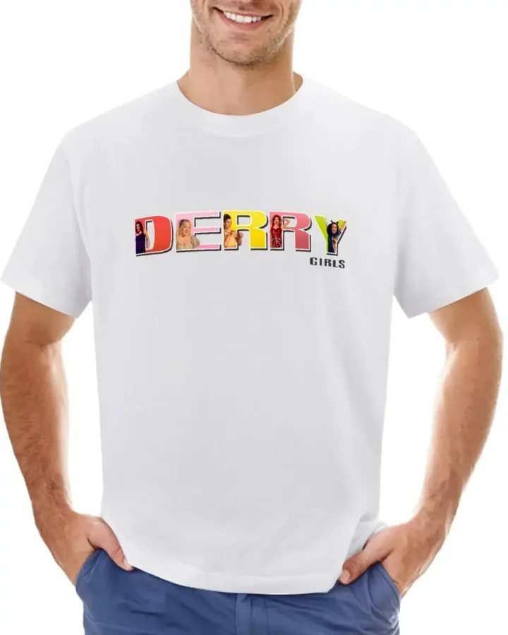 Derry Girls Multicolor Cast T-Shirt