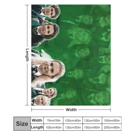 Derry Girls Cast Blanket