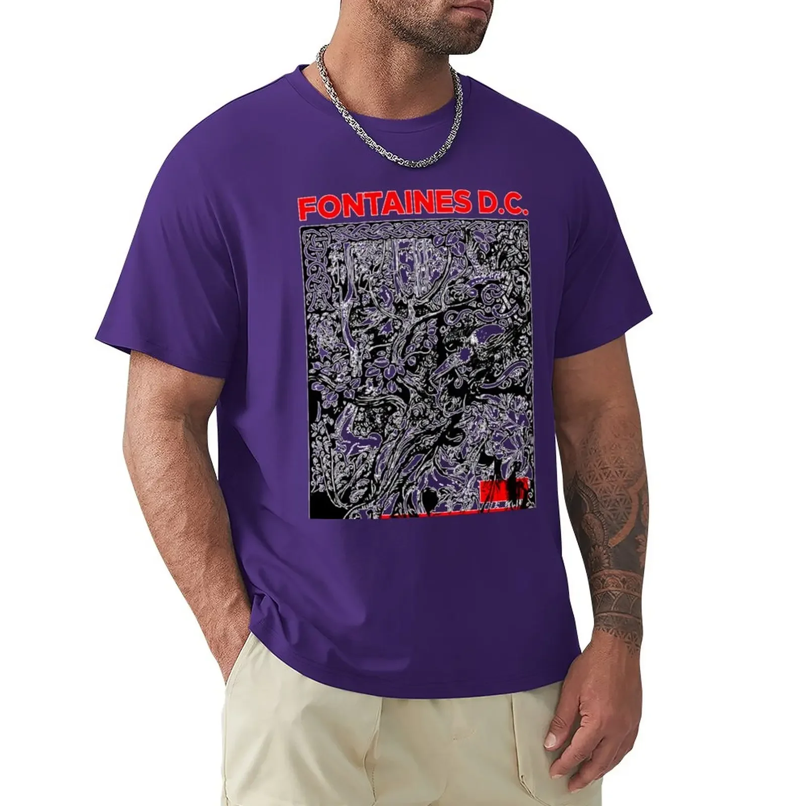 Fontaines D.C. Graphic T-Shirt Fontaines D.C. Graphic T-Shirt - Image 4