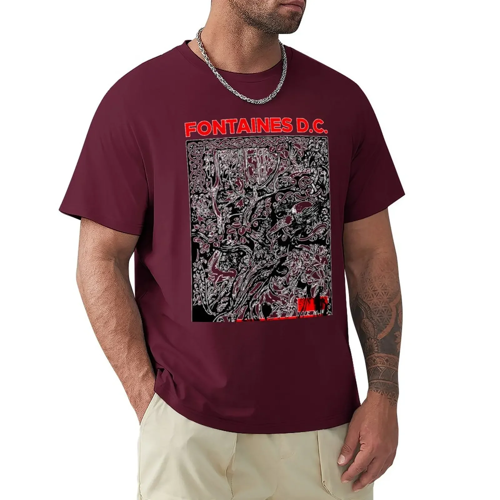 Fontaines D.C. Graphic T-Shirt Fontaines D.C. Graphic T-Shirt - Image 3