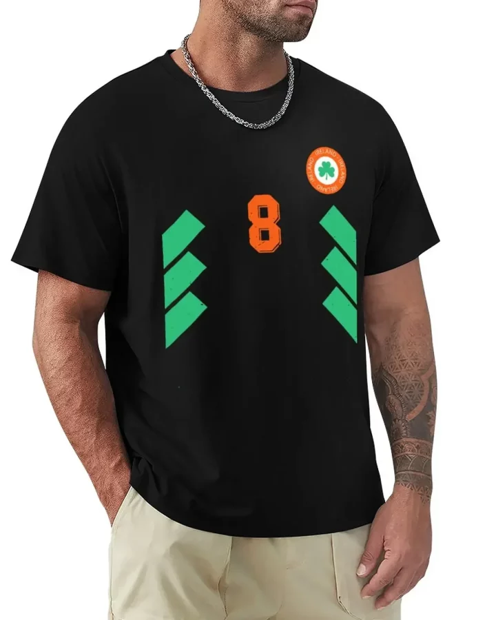 Irish Football Jersey-Inspired T-Shirt