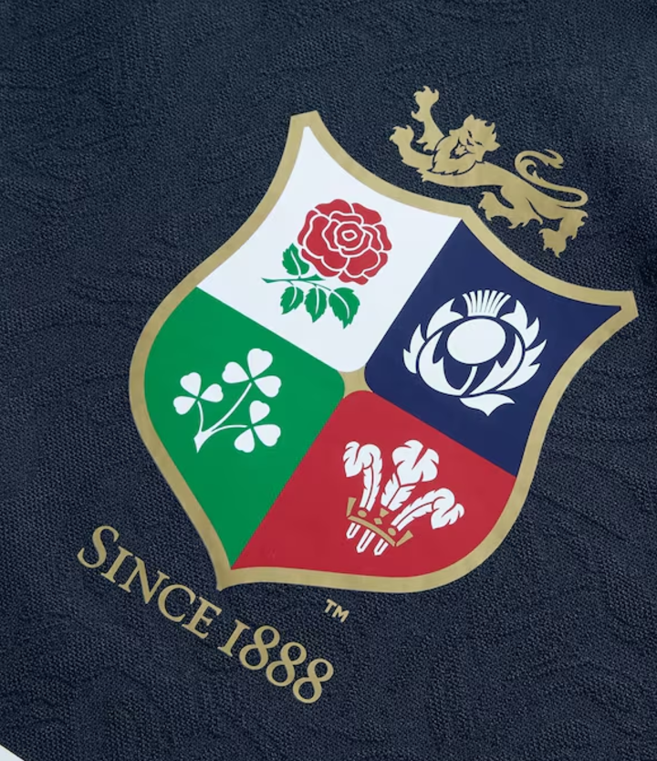 Alternative view of British & Irish lions 2025 Alternate Training Jersey