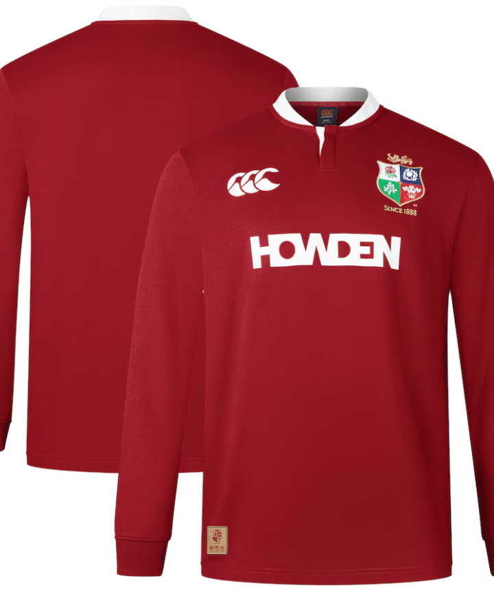 Official British & Irish Lions Rugby Jersey 2024