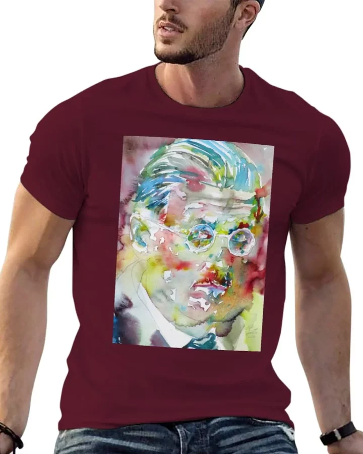 James Joyce Watercolor T-Shirt James Joyce Watercolor T-Shirt