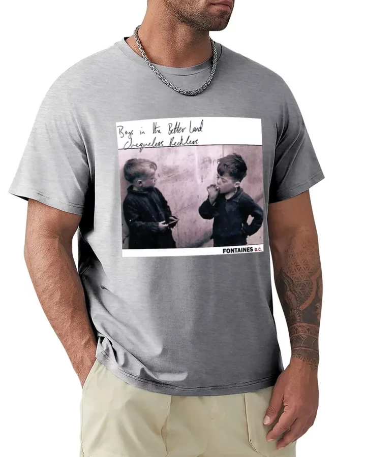 Alternative view of Fontaines D.C. Dogrel Boys Graphic T-Shirt