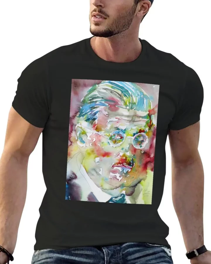 James Joyce Watercolor T-Shirt James Joyce Watercolor T-Shirt