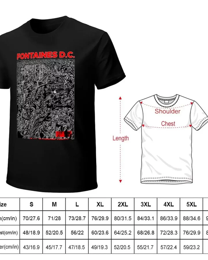 Alternative view of Fontaines D.C. Graphic T-Shirt