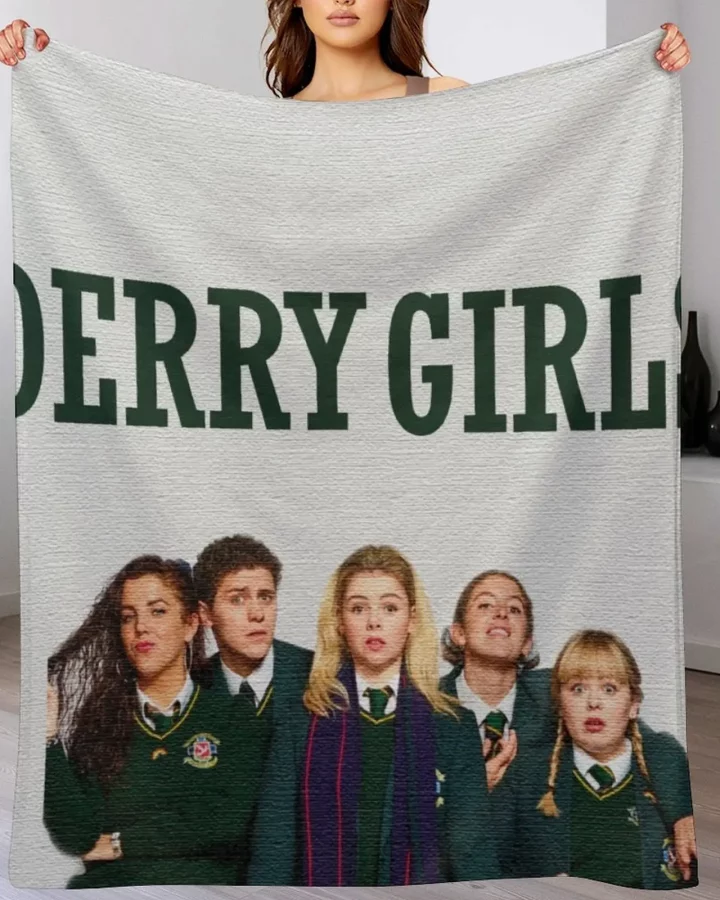 Derry Girls Cast Blanket