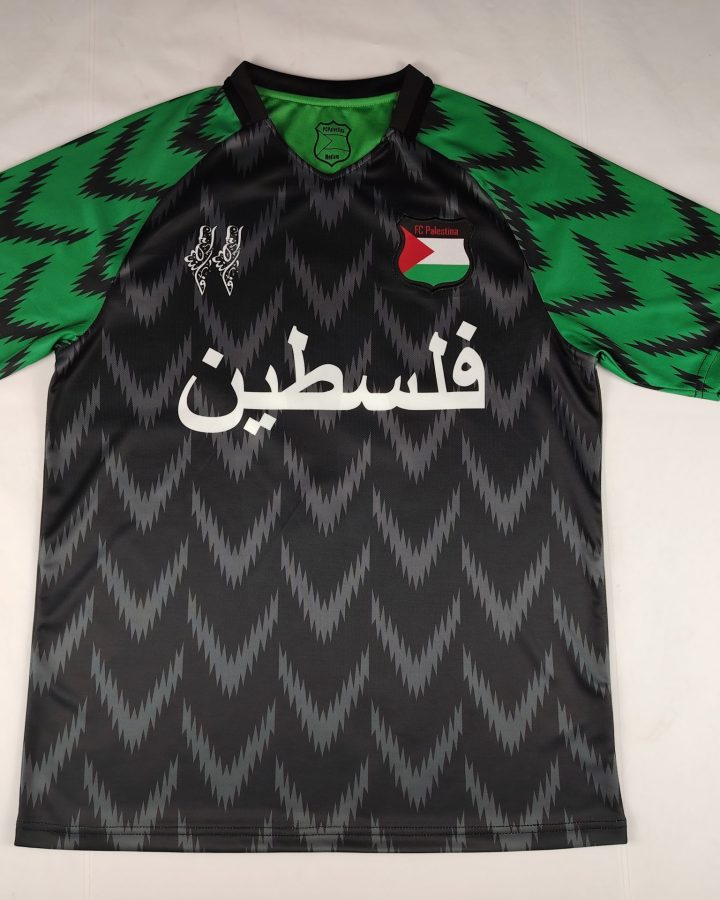 Palestinian 2024-25 Alternating Black-Green Jersey