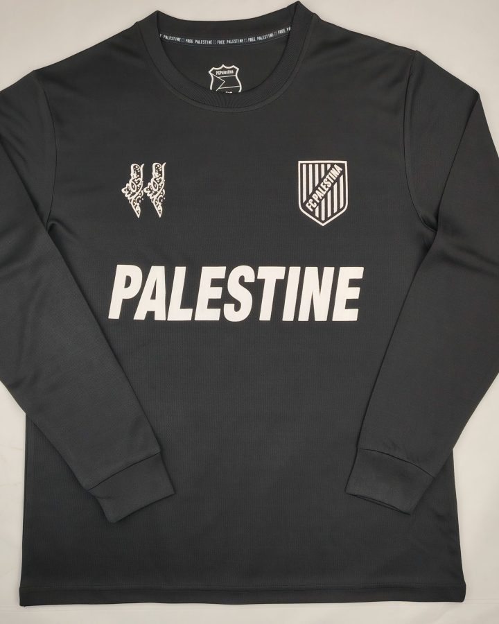 Palestine 2024-25 Anniversary Black Edition Long Sleeve Jersey