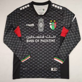 Palestine 2024/25 Away Black Long Sleeve Jersey