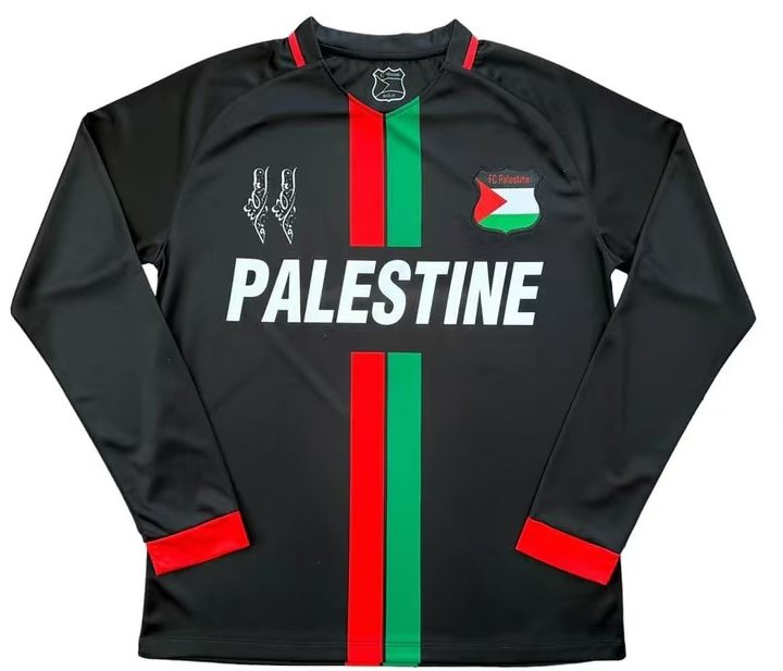 Palestinian 2024/25 Long-Sleeved Black Jersey