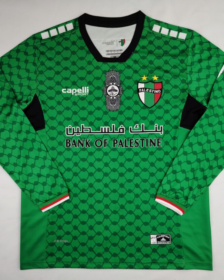 Palestine 2024-25 Green Floral Long Sleeves Jersey