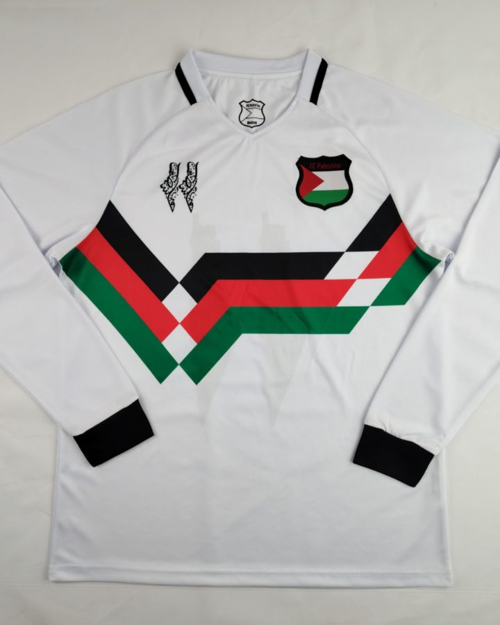 Palestinian 2024/25 Long Sleeves Stripes Jersey