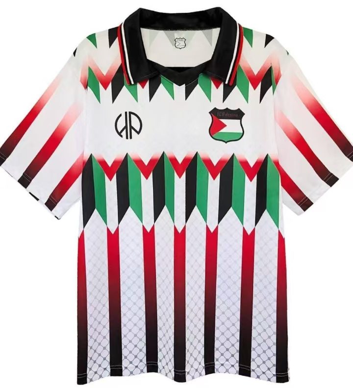 Palestine Vintage White Neon Jersey