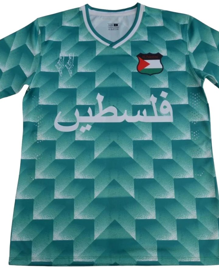 Palestinian 2023/24 Light Green Retro Jersey