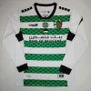 Palestine 2024-25 White And Green Long Sleeves Jersey