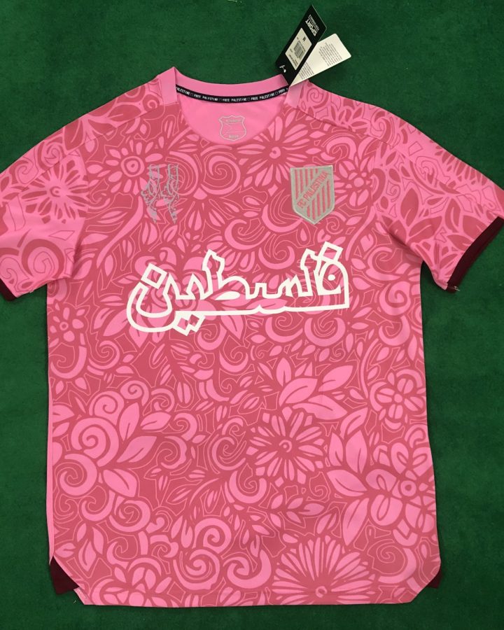 Palestinian 2023/24 Camouflage Pink Jersey