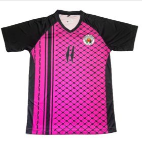 Palestinian 2024/25 Back Pink Purple Jersey