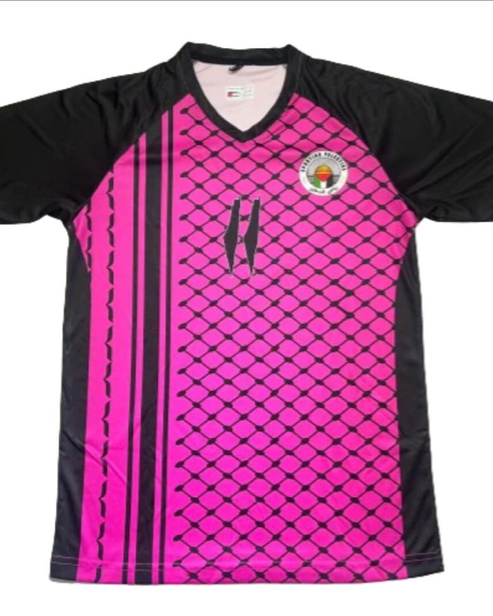 Palestinian 2024/25 Back Pink Purple Jersey