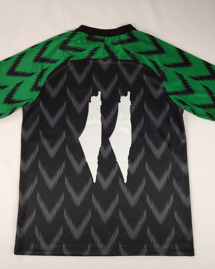 Palestinian 2024-25 Alternating Black-Green Jersey