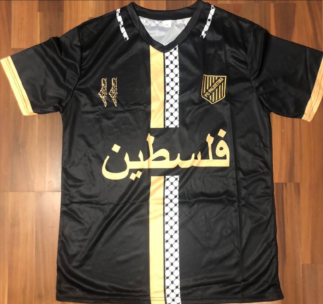 Palestinian 2023/24 Gold Jersey Palestinian 2023/24 Gold Jersey