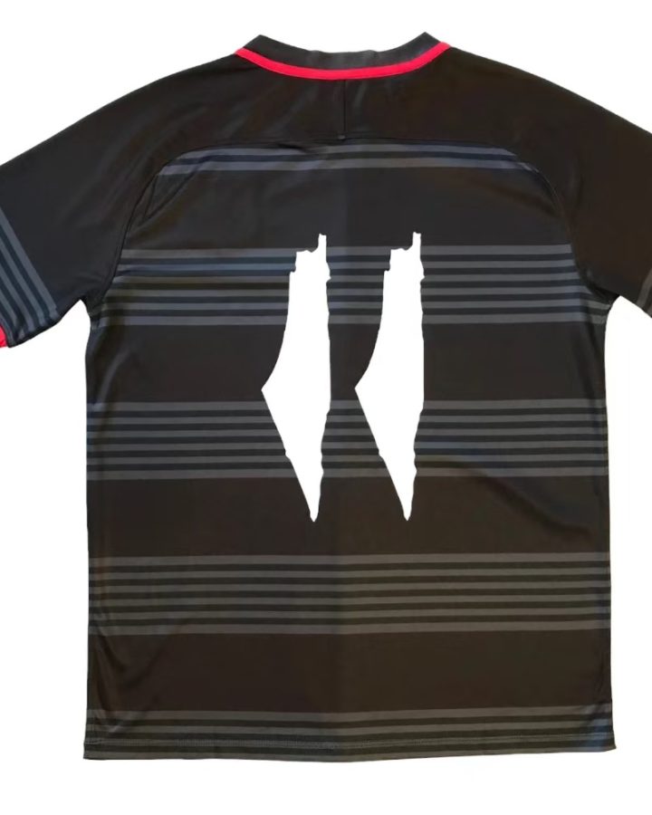 Palestine 2023-24 Black And Gray Jersey