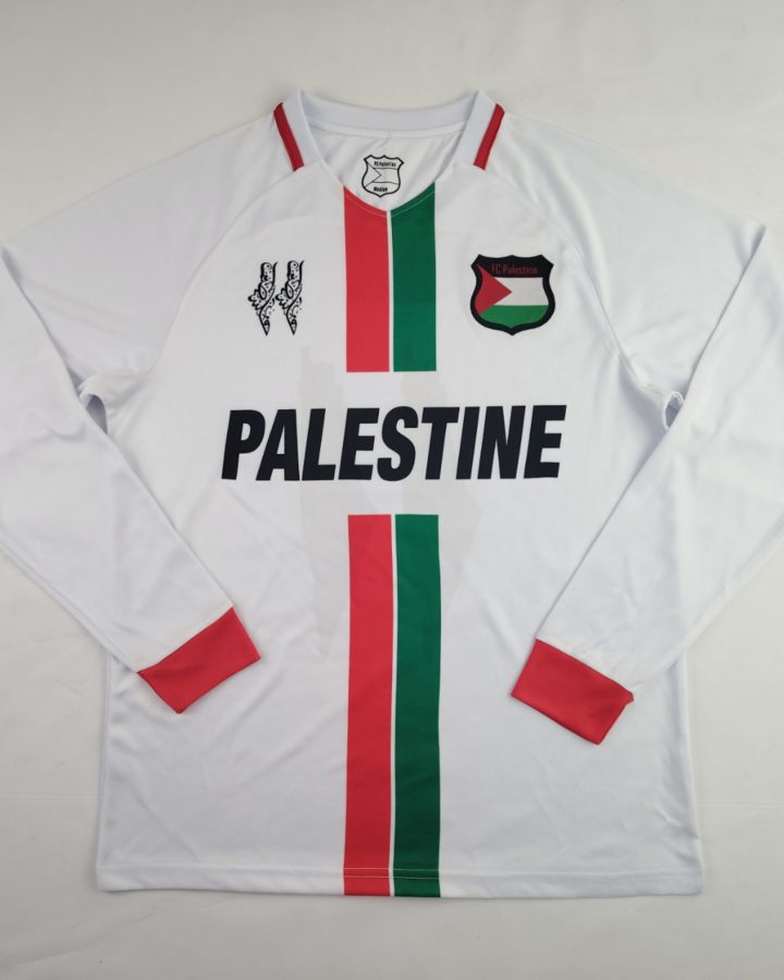 Palestinian 2024-25 Long Sleeve White Jersey