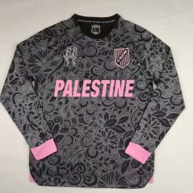 Palestine 2023/24 Long Sleeve Camouflage Black Jersey