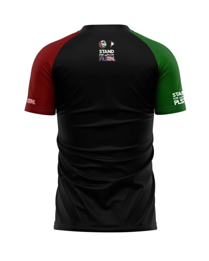 Palestine 2024 Retro Black Jersey
