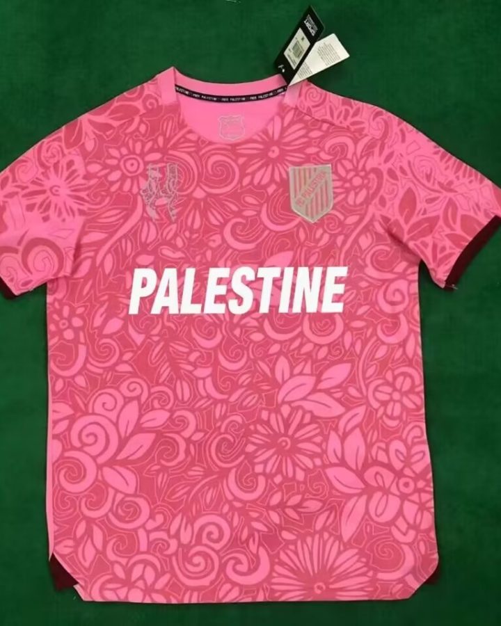 Palestine 2023/24 Camouflage Pink Jersey