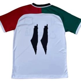 Palestine 2024/25 Sleeves White Jersey Palestine 2024/25 Sleeves White Jersey