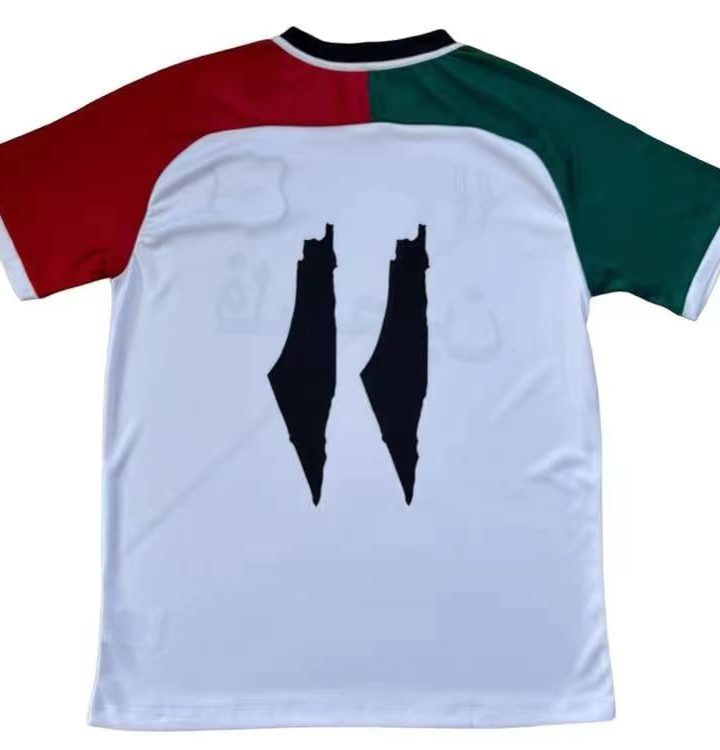 Palestine 2024/25 Sleeves White Jersey
