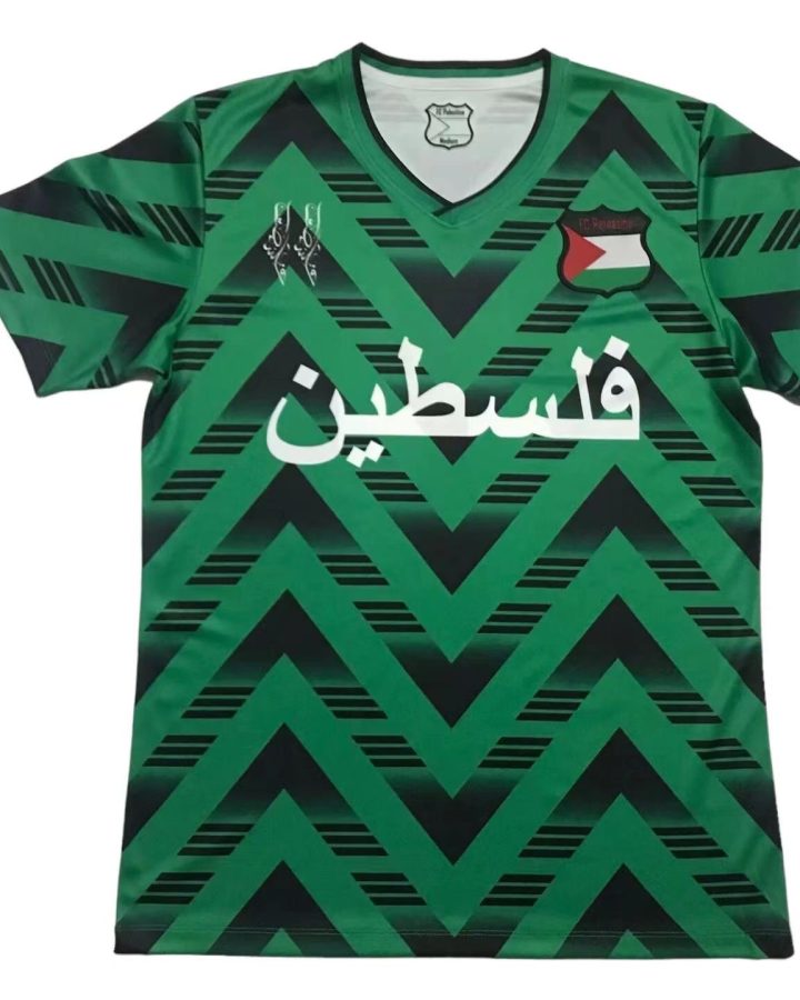 Palestinian 2024/25 Green-Black Jersey