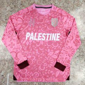Palestine 2023/24 Long Sleeve Camouflage Pink Jersey