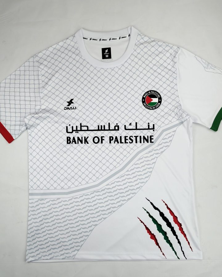 Palestine 2024-25 Dkail White Jersey
