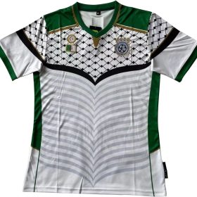 Palestinian 2023/24 White Flower Jersey