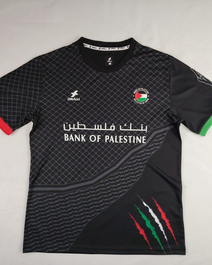 Palestinian 2024-25 Black Flower Jersey