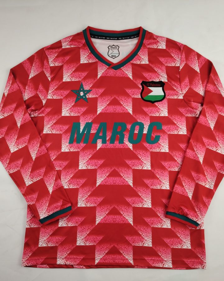 Palestine Long Sleeves 2024/25 Moroccan Retro Jersey