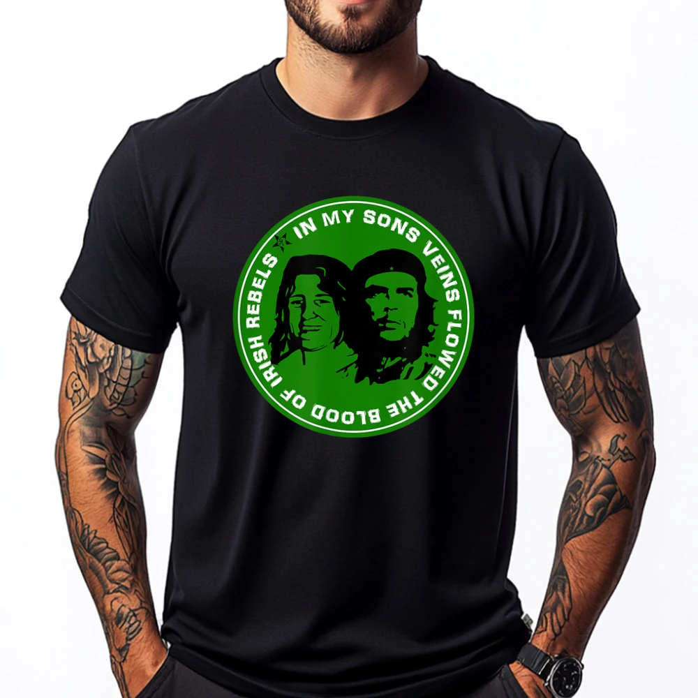 Bobby Sands & Che Guevara Irish Rebel Heroes Tribute T-Shirt Bobby Sands & Che Guevara Irish Rebel Heroes Tribute T-Shirt
